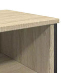 Clihome Modern Warm Spacious Sonoma Console Table for Entryway, Sturdy Capacity Hallway Table