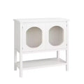 Cupboard Console Table,Modern Coffee Bar Cabinet with Storage,Liquor Accent Cabinet for Living Room Dining Room Kitchen 