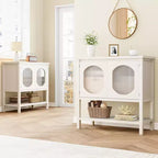 Meuble Console Buffet, Buffet Bar à Café Moderne avec Rangement, Meuble d'Appoint pour Boissons pour Salon Salle à Manger Cuisine