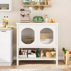 Meuble Console Buffet, Buffet Bar à Café Moderne avec Rangement, Meuble d'Appoint pour Boissons pour Salon Salle à Manger Cuisine