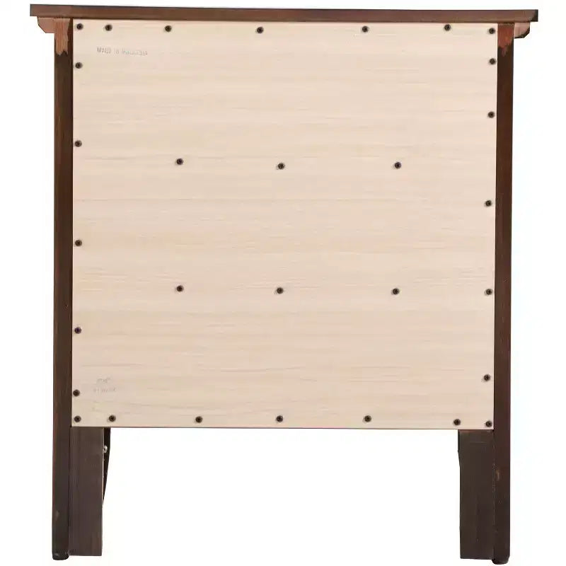 Table de chevet à 3 tiroirs Hammond G5425-N, Cappuccino