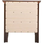 Table de chevet à 3 tiroirs Hammond G5425-N, Cappuccino