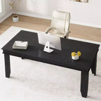 Large dining table, seating 6-8 people, 70.87-inch farmhouse style, suitable for living rooms, dining rooms, and apartments.