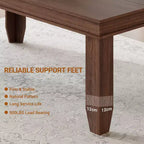 Large dining table, seating 6-8 people, 70.87-inch farmhouse style, suitable for living rooms, dining rooms, and apartments.