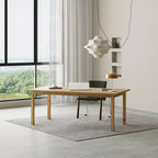 Famapy Wood Multipurpose Table - Spacious Dining Table Wood Table Desk,Spacious Workspace & Sturdy for Home Office & Living Room