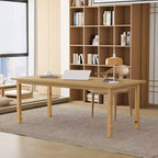 Famapy Wood Multipurpose Table - Spacious Dining Table Wood Table Desk,Spacious Workspace & Sturdy for Home Office & Living Room