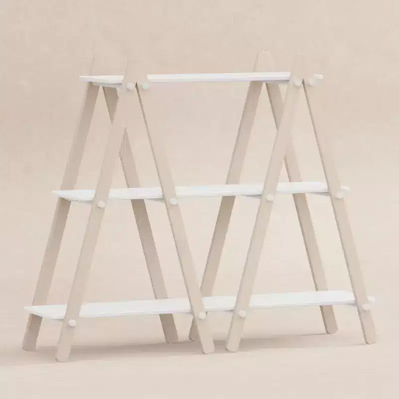 Babyletto Dottie Bookcase - White and Washed Natural