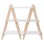 Babyletto Dottie Bookcase - White and Washed Natural