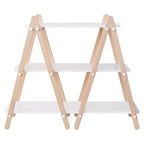 Babyletto Dottie Bookcase - White and Washed Natural