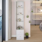 Length 11.8 x Width 15.7 x Height 63 Simple Stylish Dressing Mirror Cabinet, Full Body Mirror Cabinet, Extra Large Mirror