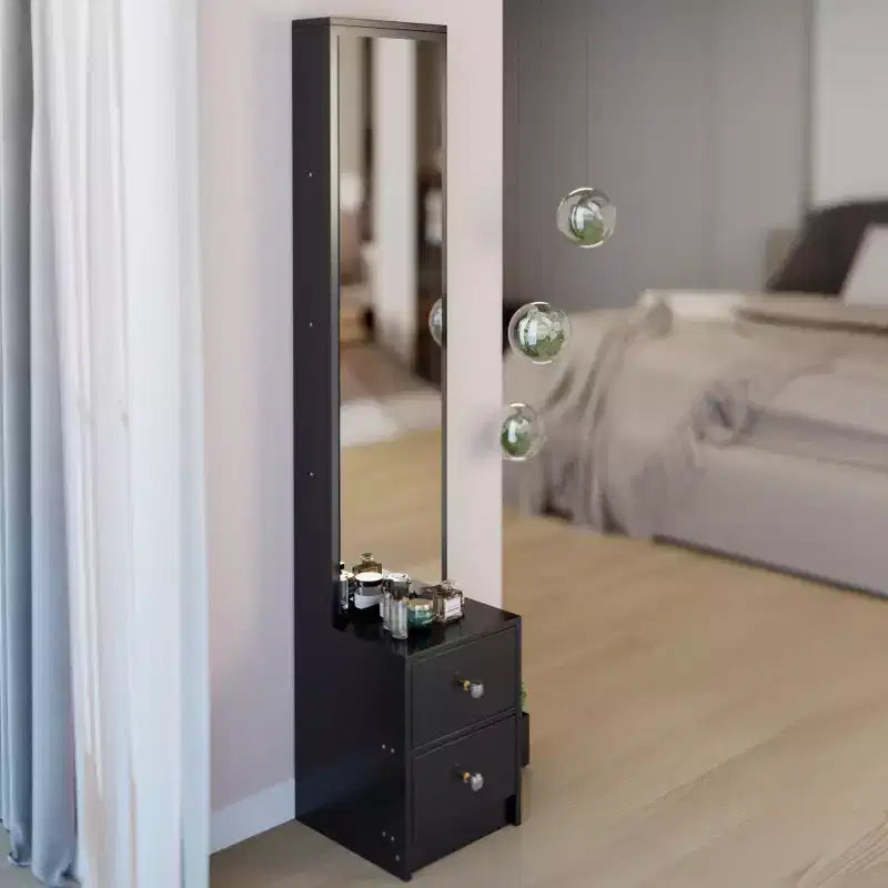 Length 11.8 x Width 15.7 x Height 63 Simple Stylish Dressing Mirror Cabinet, Full Body Mirror Cabinet, Extra Large Mirror