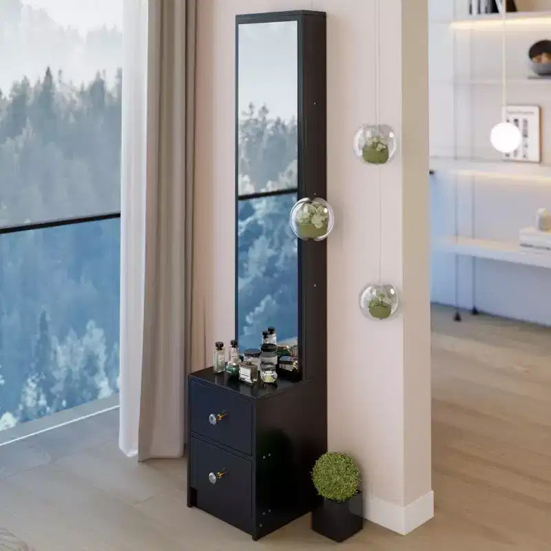 Length 11.8 x Width 15.7 x Height 63 Simple Stylish Dressing Mirror Cabinet, Full Body Mirror Cabinet, Extra Large Mirror