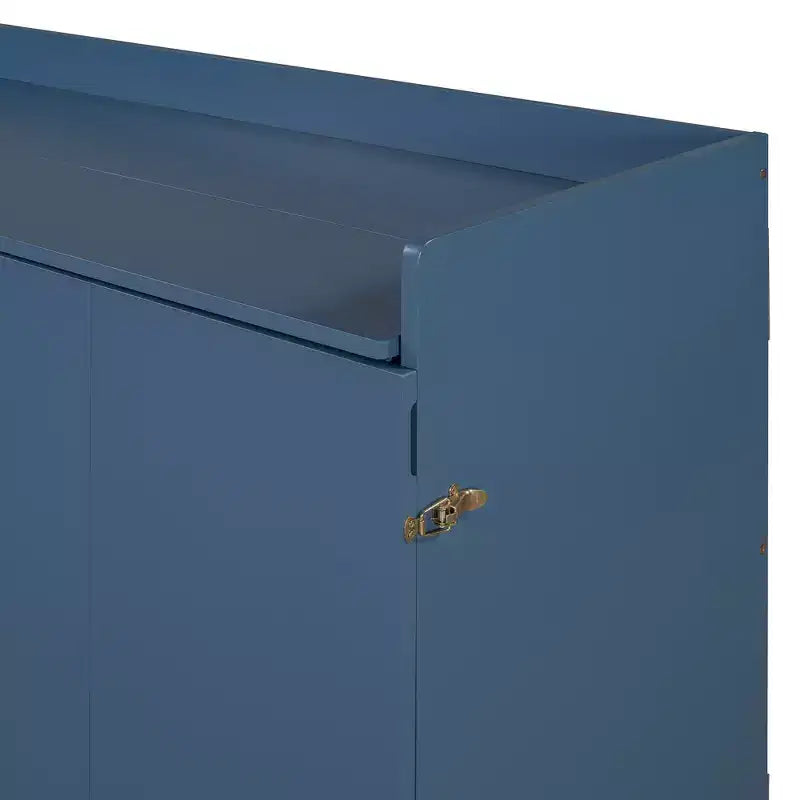 Queen Murphy Bed Wall Bed with Gold Leg, Queen Size Cabinet Bed Folding Wall Bed for Guest Room Office