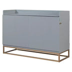 Queen Murphy Bed Wall Bed with Gold Leg, Queen Size Cabinet Bed Folding Wall Bed for Guest Room Office