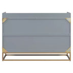 Queen Murphy Bed Wall Bed with Gold Leg, Queen Size Cabinet Bed Folding Wall Bed for Guest Room Office