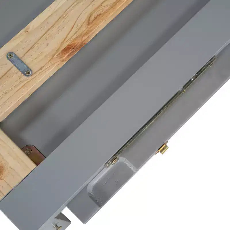 Queen Murphy Bed Wall Bed with Gold Leg, Queen Size Cabinet Bed Folding Wall Bed for Guest Room Office
