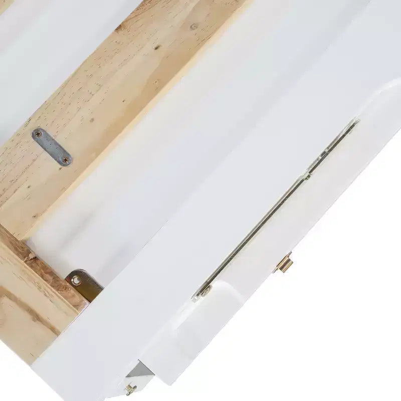 Queen Murphy Bed Wall Bed with Gold Leg, Queen Size Cabinet Bed Folding Wall Bed for Guest Room Office