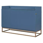 Queen Murphy Bed Wall Bed with Gold Leg, Queen Size Cabinet Bed Folding Wall Bed for Guest Room Office