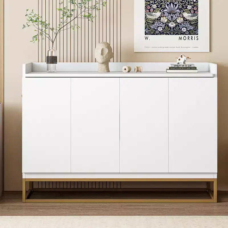 Queen Murphy Bed Wall Bed with Gold Leg, Queen Size Cabinet Bed Folding Wall Bed for Guest Room Office