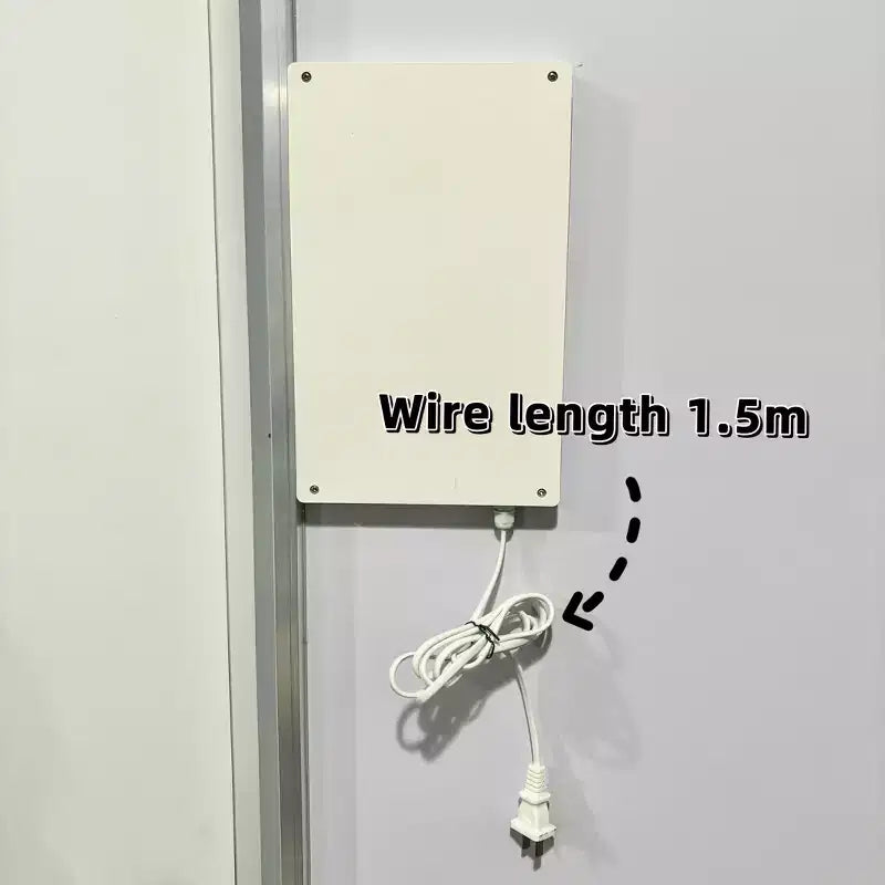 Miroir rectangulaire pleine longueur GDFStudio Kaia moderne 65H avec 3 modes d'éclairage