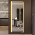 GDFStudio Arden Modern 65H Rectangular Full Length Mirror with 3 Lighting Modes