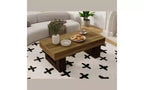 Farmhouse Wooden Rectangular Coffee Table