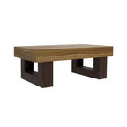 Farmhouse Wooden Rectangular Coffee Table