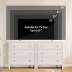3-Drawer Dresser with Storage – Wood Chest of Drawers for Bedroom, Living Room, or Hallway