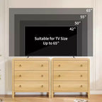 3-Drawer Dresser with Storage – Wood Chest of Drawers for Bedroom, Living Room, or Hallway