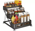 3-Tier Adjustable Spice Rack Organizer