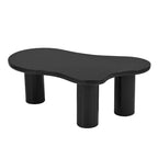 37W Cloud-Shaped Coffee Table with 3 Legs – Irregular Abstract Design for Living Room