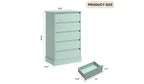 5-Drawer Chest of Drawers with Wide Top