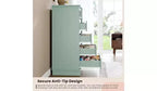 5-Drawer Chest of Drawers with Wide Top
