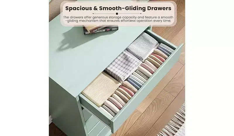 5-Drawer Chest of Drawers with Wide Top