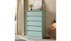 5-Drawer Chest of Drawers with Wide Top