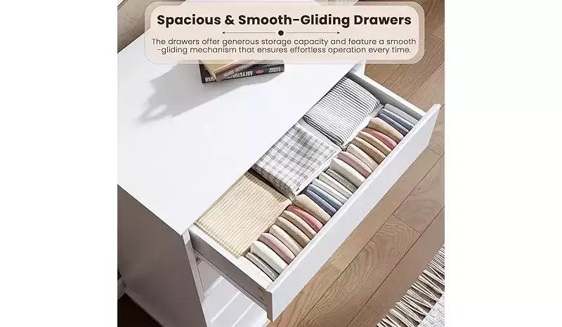 5-Drawer Chest of Drawers with Wide Top
