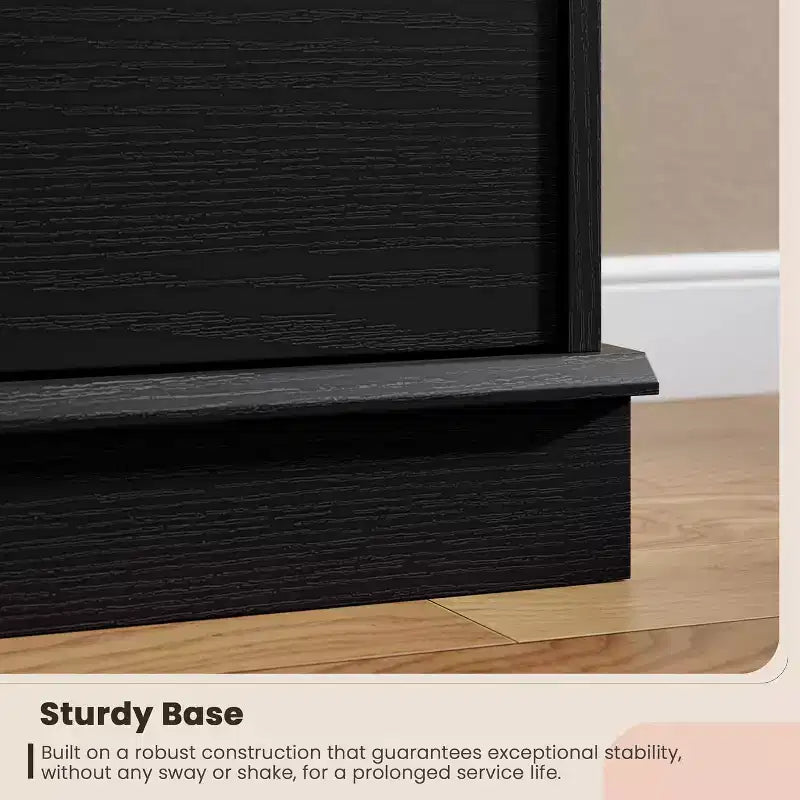 5-Drawer Chest of Drawers with Wide Top