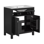 60-Inch Double Sink Bathroom Vanity with Cabinet