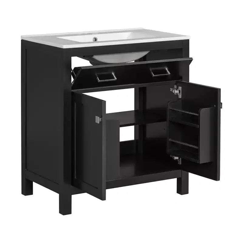 60-Inch Double Sink Bathroom Vanity with Cabinet