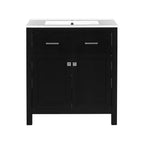 60-Inch Double Sink Bathroom Vanity with Cabinet