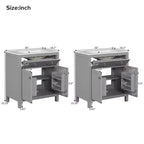 60-Inch Double Sink Bathroom Vanity with Cabinet
