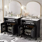 60-Inch Double Sink Bathroom Vanity with Cabinet