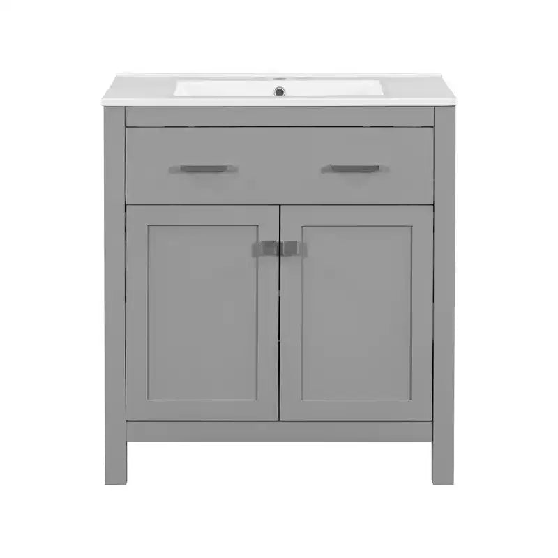 60-Inch Double Sink Bathroom Vanity with Cabinet