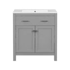 60-Inch Double Sink Bathroom Vanity with Cabinet