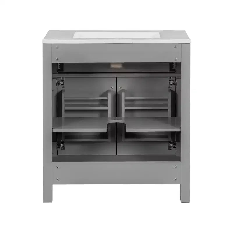 60-Inch Double Sink Bathroom Vanity with Cabinet