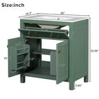 60-Inch Double Sink Bathroom Vanity with Cabinet