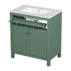 60-Inch Double Sink Bathroom Vanity with Cabinet