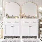 60-Inch Double Sink Bathroom Vanity with Cabinet