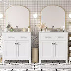 60-Inch Double Sink Bathroom Vanity with Cabinet