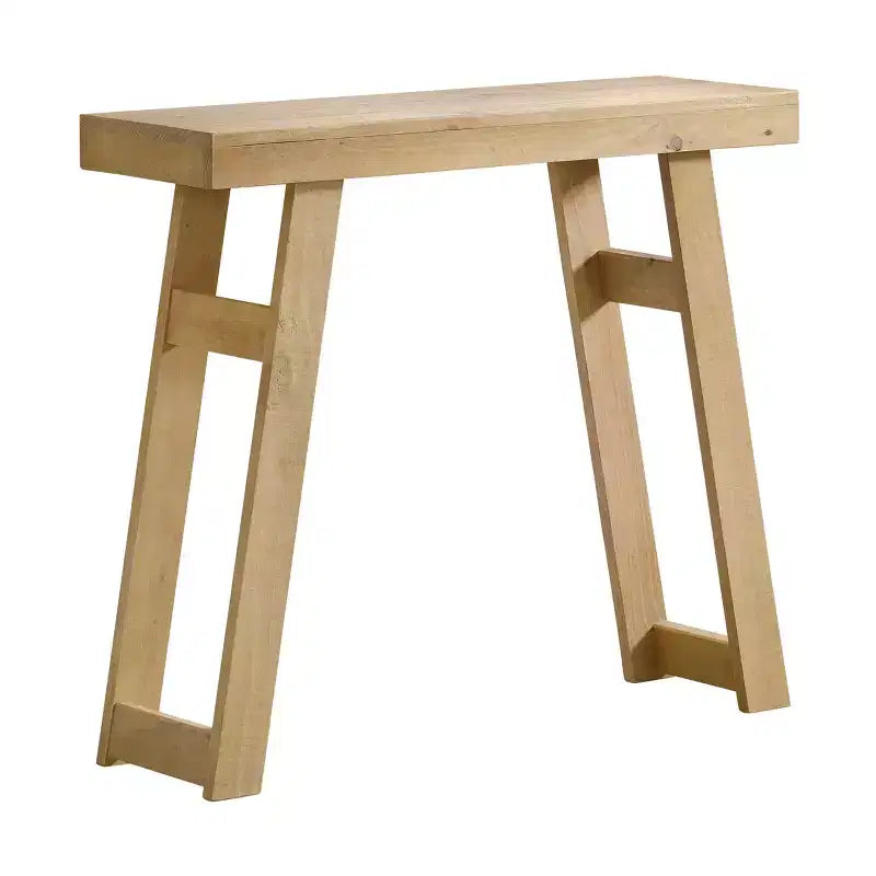 36-Inch Solid Wood Console Table for Entryway and Living Room